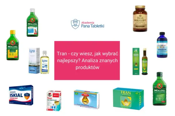 Tran dla dzieci - jak wybrać bezpieczny preparat?